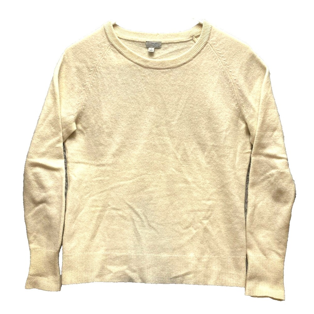 Halogen Sweater Womens Small Beige‎ Cashmere Oversized Pullover Outerwear Ladies